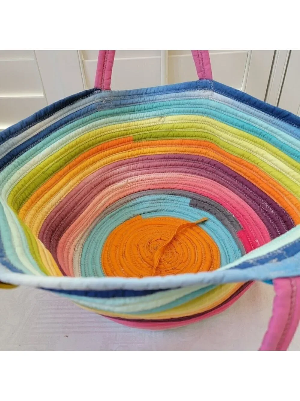 Summer Styled Fabric Jelly Roll Bag - Adorable Carry All